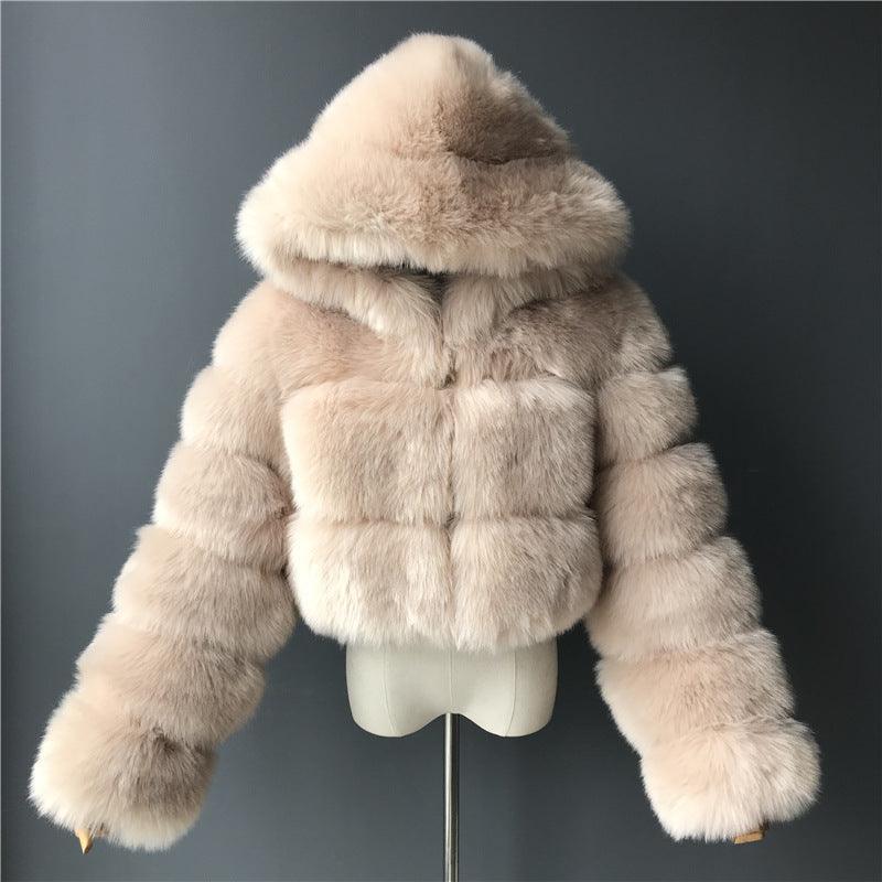 High Quality Faux Fur Coat