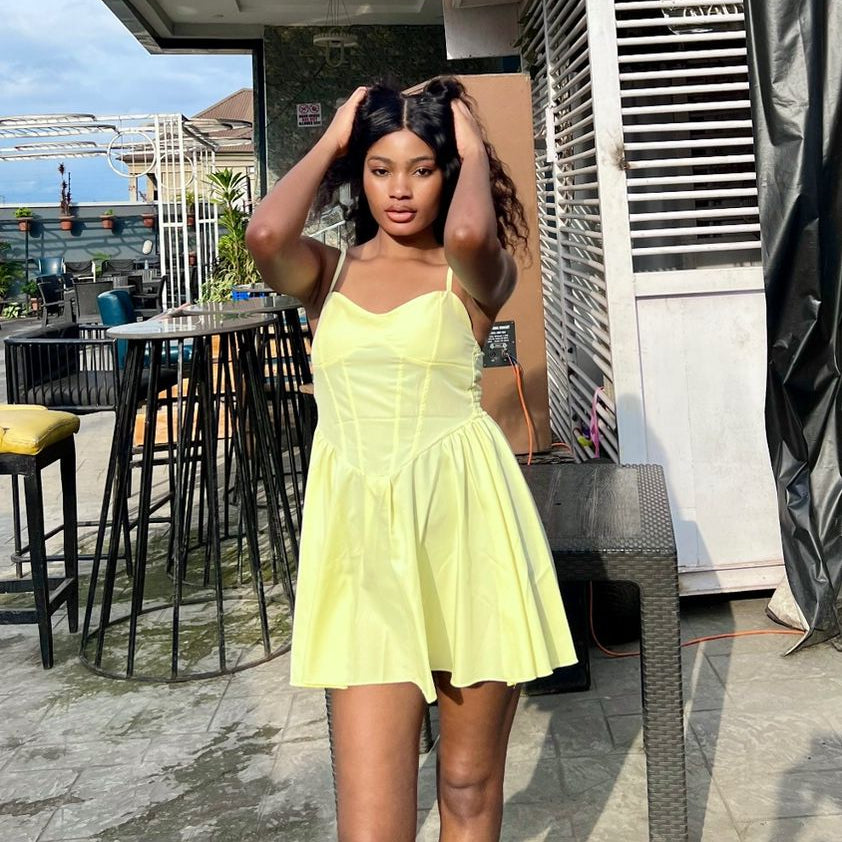 Suspender A-list Dress