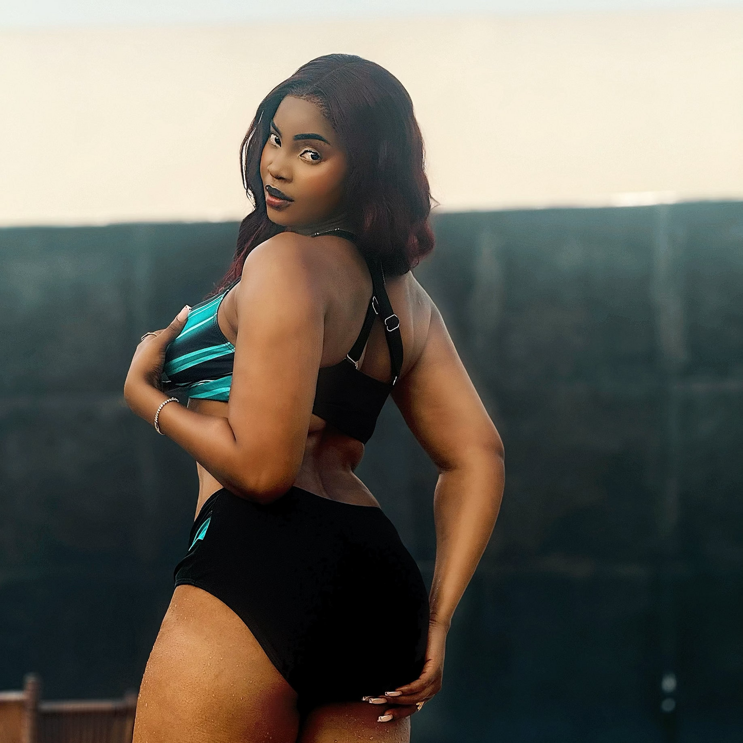 Halter High Waist Bikini