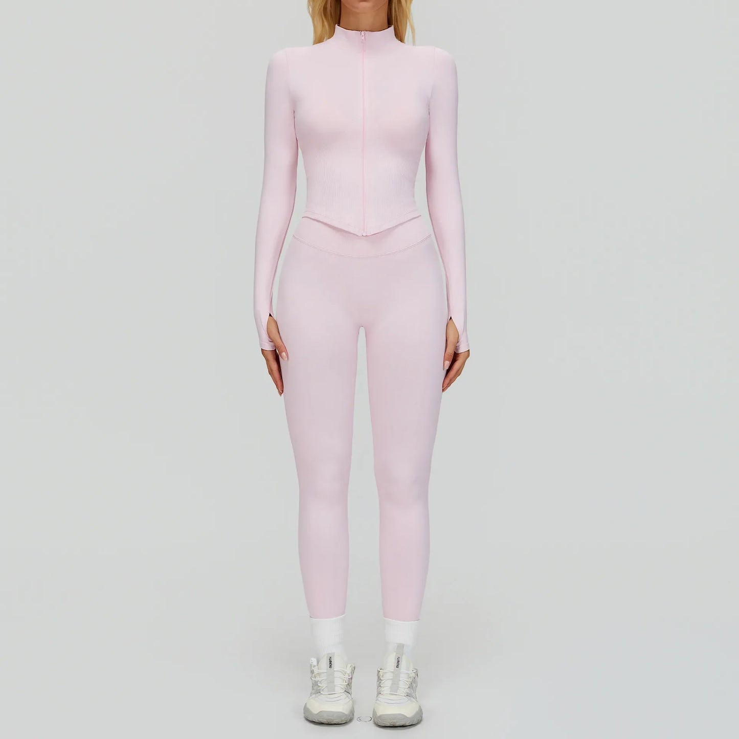 Three Piece Seamless Yoga Set