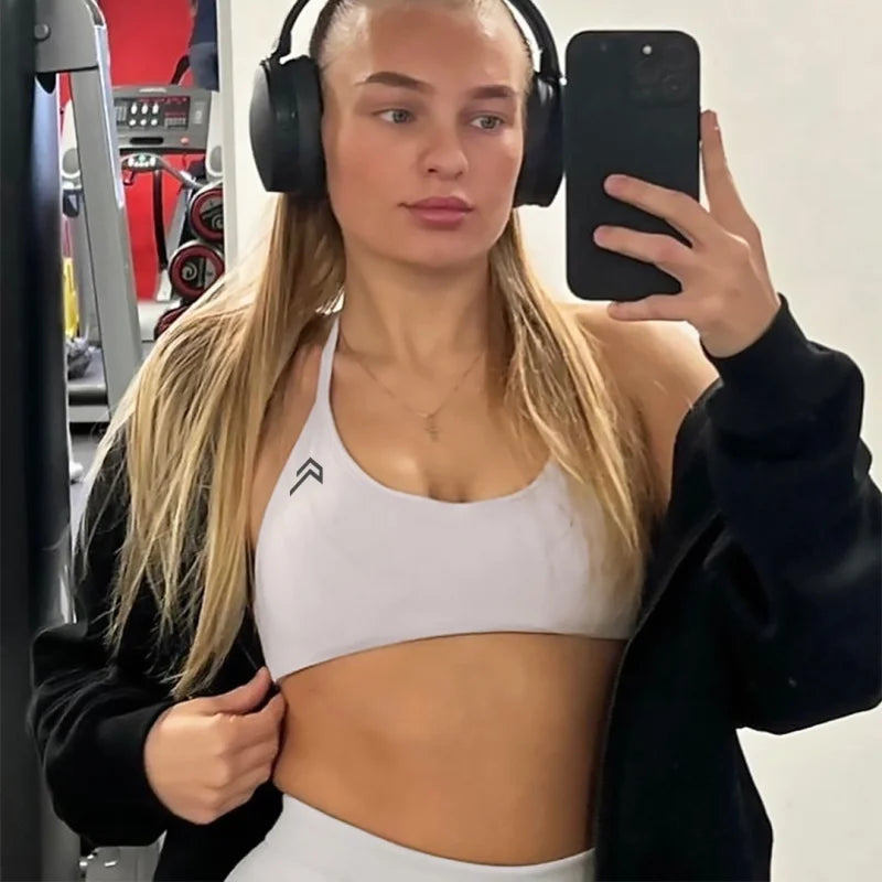 High-Quality Halter Neck Fitness Bra