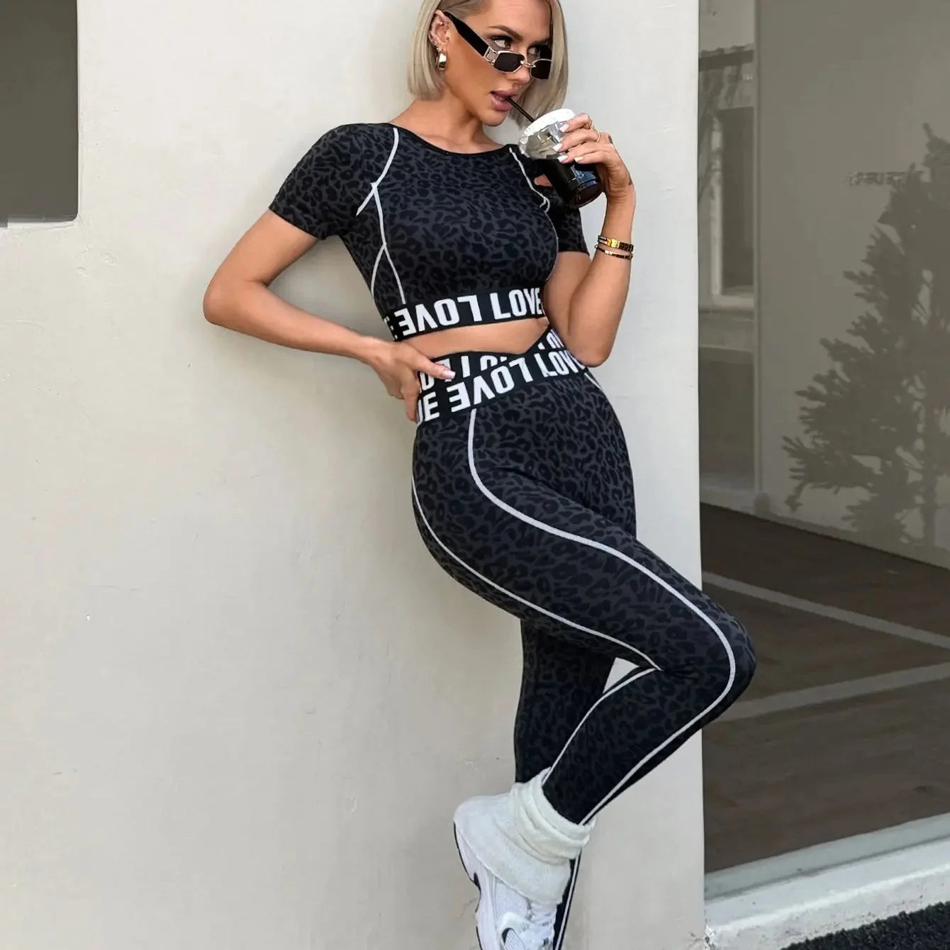 Seamless Two Piece Yoga Set