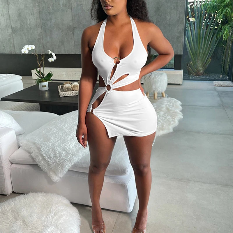 High Street Hollow Mini Dress